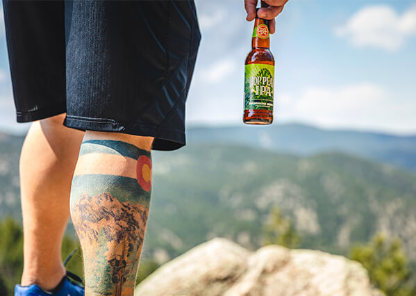 Hop Peak bottle mountains