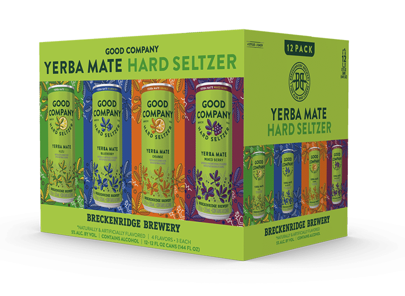 Yerba Mate Hard Seltzers - Breckenridge Brewery