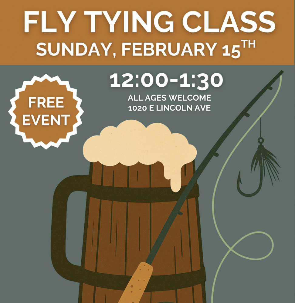 Fly Tying Brewery Event